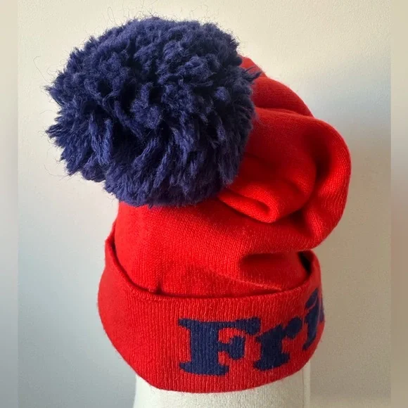 Band of Outsiders Neiman Marcus for Target "Best Friends" Pom Pom Beanie Unisex - Picture 3 of 8